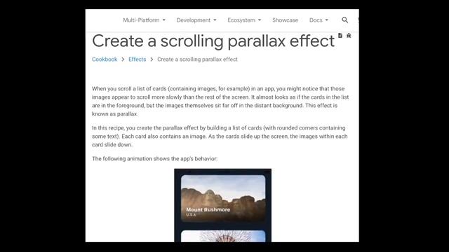 Inside the mind of a Mobile Dev // Flutter Scrolling Parallax Effect Tutorial смотреть онлайн