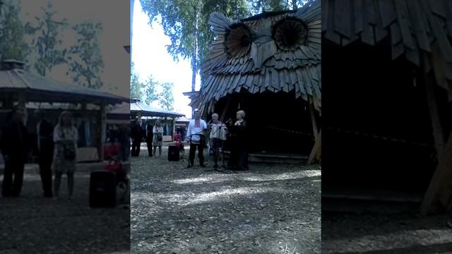 Праздник гармонистов Околица Томск 2019 Валерий Семин и Валентина Пудова Не ходи туда смотреть онлайн