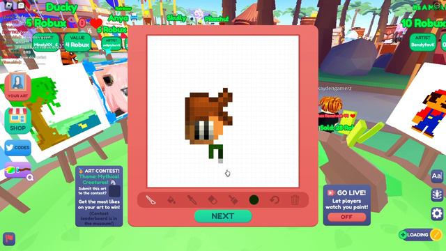 Roblox starving artists смотреть онлайн