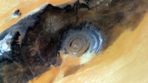 Загадочный «Глаз Сахары» с борта МКС | Секреты Сахары