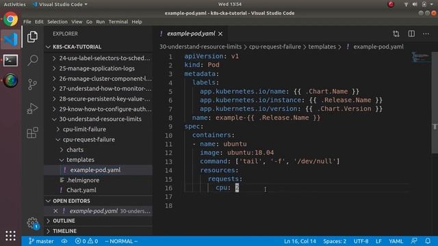 DevOps Tutorials | Introduction to Kubernetes resource requests and Scheduling | Resource limits смотреть онлайн