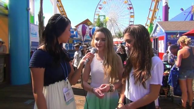 Rowan Blanchard & Sabrina Carpenter Chat with BYOU Magazine смотреть онлайн