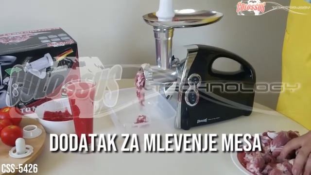 Mašina za mlevenje CSS 5426 смотреть онлайн