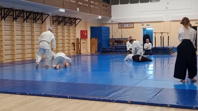 Айкидо. Мой экзамен на 4 кю. Может кому пригодится, вспомнить смотреть онлайн