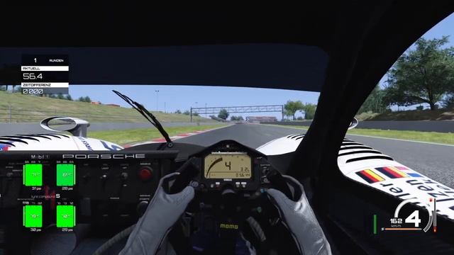 Assetto Corsa - Porsche 911 GT1-98 - Barcelona Moto 1:40.231 PB - Hotlap - Open Setup смотреть онлайн