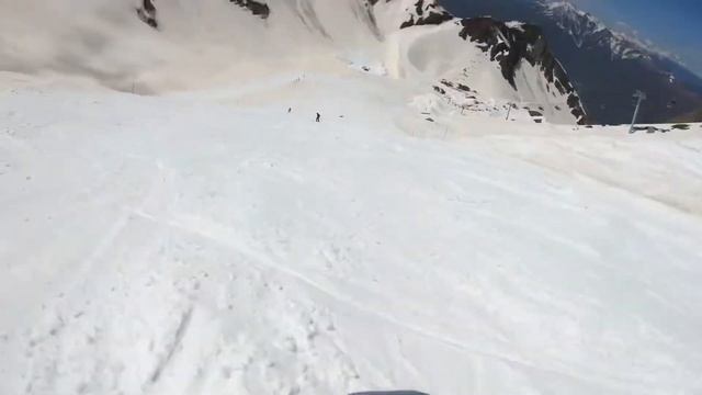 Горный курорт «Красная Поляна», 06.05.2021, трасса Аибга смотреть онлайн