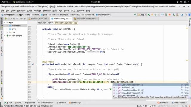 HOW TO UPLOAD & FETCH ANY FILE TO FIREBASE | ANDROID | IN JAVA смотреть онлайн