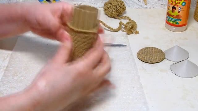 Декоративный скворечник из джута. Сувениры и подарки своими руками смотреть онлайн