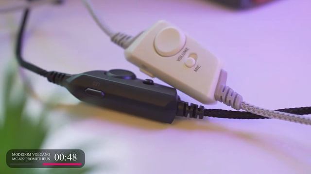 MODECOM Volcano Prometheus w 90 sekund - słuchawki gamingowe do 200 zł. смотреть онлайн