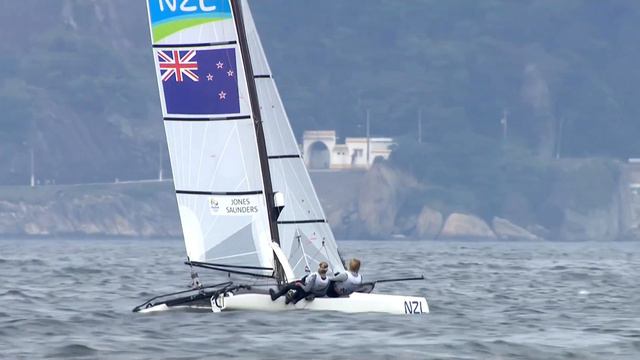 Rio Replay: Nacra 17 Mixed Medal Race смотреть онлайн