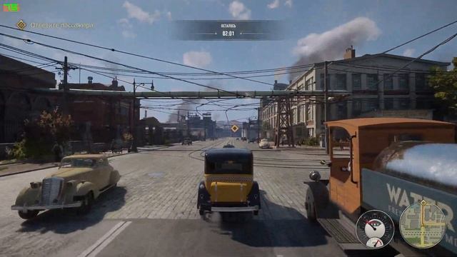 Mafia Definitive Edition - режим такси смотреть онлайн
