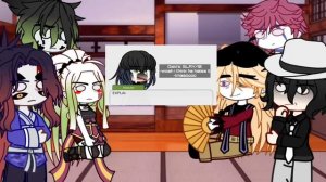 Uppermoons react to Inosuke tries on Uppermoon's outfit!