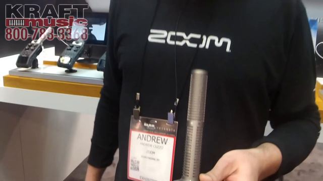 Kraft Music - Zoom Stereo Shotgun Mic NAMM 2015 смотреть онлайн