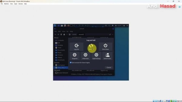 Cara Setting Setelah Install Kali Linux - Belajar Hacking Dari Nol Untuk Pemula #1