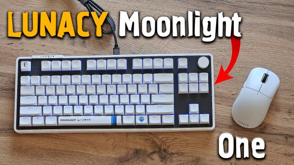 Клавиатура LUNACY Moonlight и Топовая мишь LUNACY One