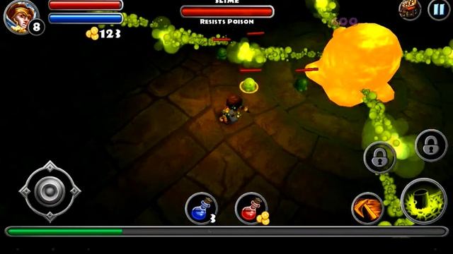 Dungeon Quest GOO KING defeated EASY смотреть онлайн