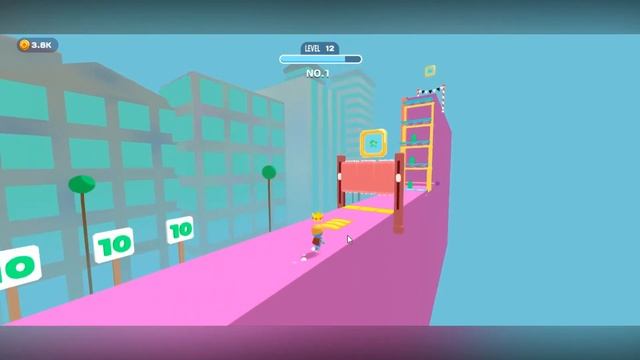 Pole Vault 3d - Gameplay - Levels 1-20 смотреть онлайн