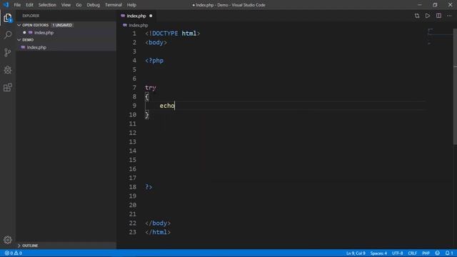 #PHP | اقتناص الاخطاء Try and catch смотреть онлайн