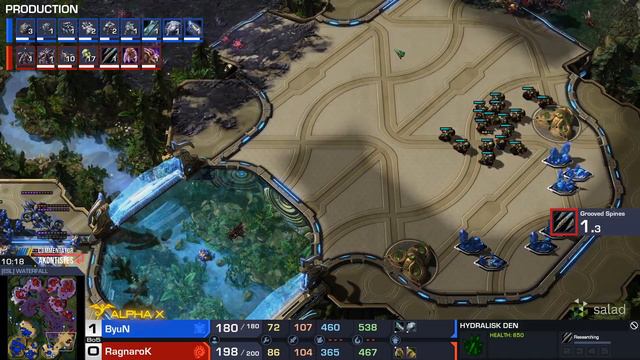 StarCraft 2: RAGNAROK vs BYUN - Goodgame Cup #25 смотреть онлайн
