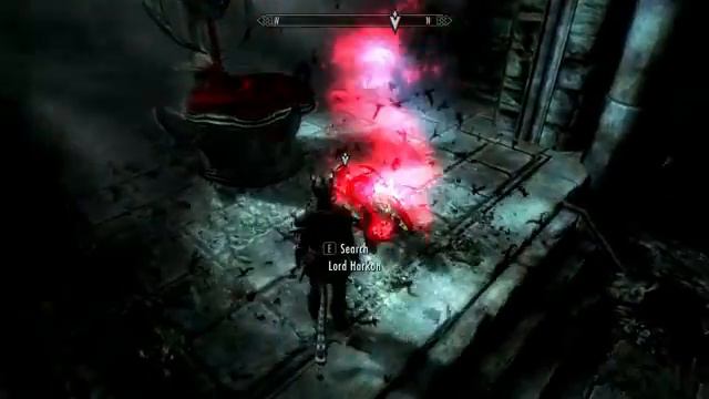 Skyrim : Dawnguard - Killing Harkon (the Easiest Way)