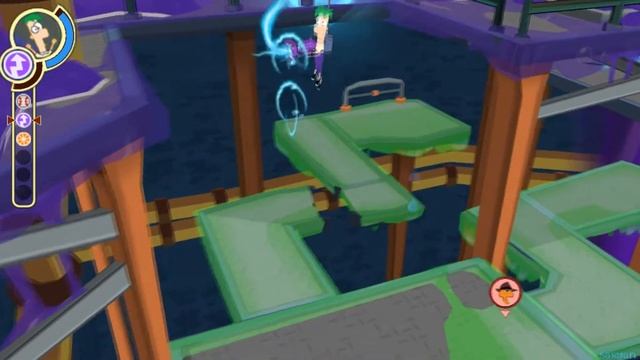 Прохождение игры Финес и Ферб: Покорение второго измерения (PSP) #2 смотреть онлайн