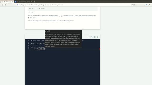 Python Itertools - Compress the String смотреть онлайн