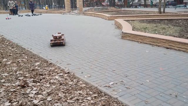 самодельный танк тигр(первые шаги) смотреть онлайн