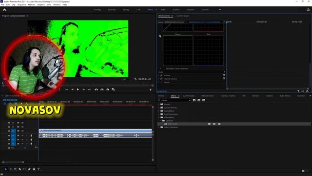 НОВАСОВ: КАК СДЕЛАТЬ ВИДЕО КРАСНОГО ЗЕЛЁНОГО СИНЕГО ЦВЕТА В ADOBE PREMIERE PRO | RGB | 4/2/2022 смотреть онлайн