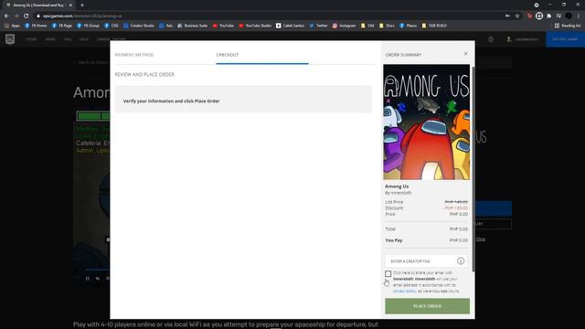 Get Among Us for FREE on Epic Games смотреть онлайн