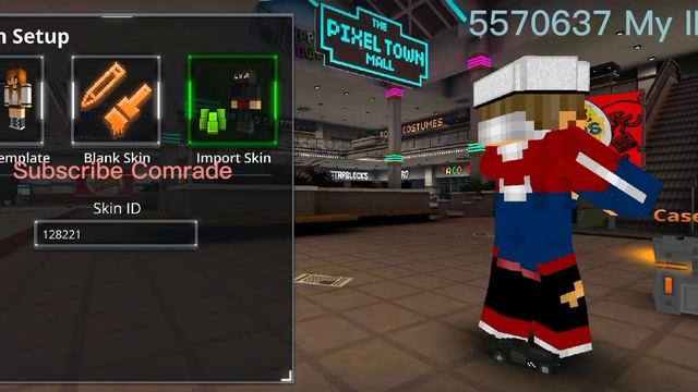 Pixel Strike 3D - Free skin ID's! смотреть онлайн