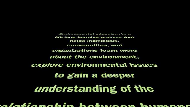What is Environmental Education? смотреть онлайн