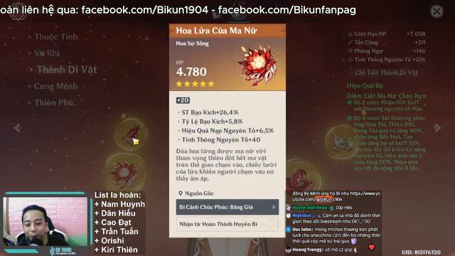🔴 LIVE : Review UID & Chill Game Cùng Dr.Bi ○( ＾皿＾)っ | Văn Phòng GI & HSR 1/3