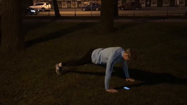 Тренировка на плечи. Сложность 4. Push-up fast смотреть онлайн