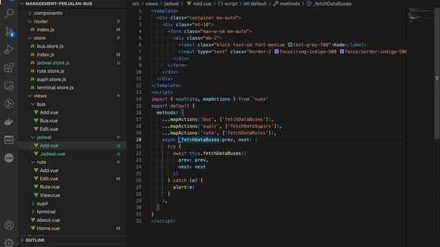 #21 Aplikasi Jadwal Bus Laravel VueJS: UI CRUD Operasi Jadwal смотреть онлайн