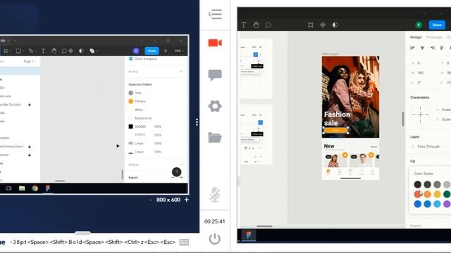 Figma 4 Text and color style смотреть онлайн