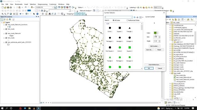 Network Analysis in ArcGIS- Calculate the shortest route using Network Analyst. #gis #arcgis смотреть онлайн