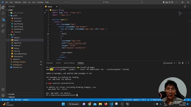 Subir aplicacion de React a Github Pages paso a paso | Como hacer deploy / npm run build смотреть онлайн