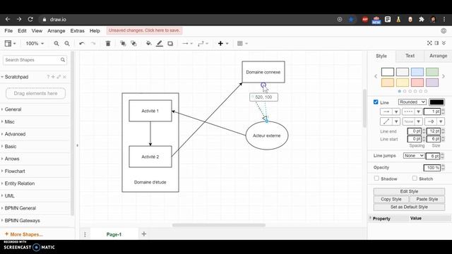 [DCG SIG] Tuto draw.io pour Modèle Conceptuel de Flux (MCF) смотреть онлайн