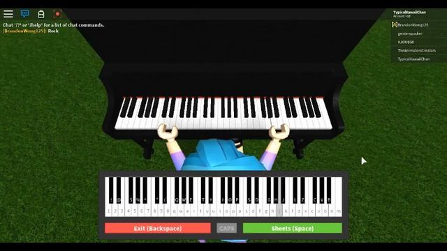 Roblox piano- gravity falls easy смотреть онлайн