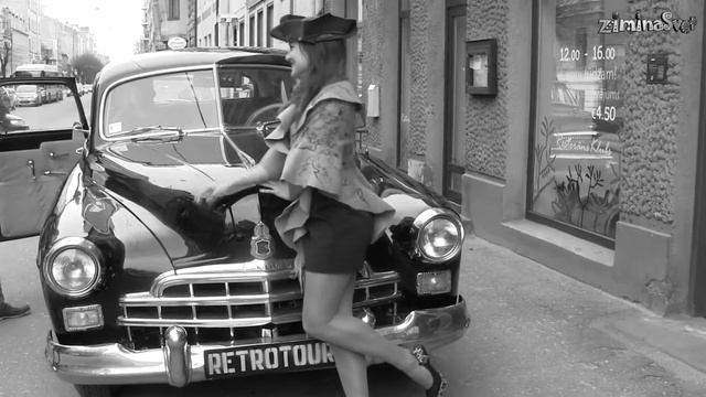 Фотосессия в стиле ретро в самом центре Риги смотреть онлайн