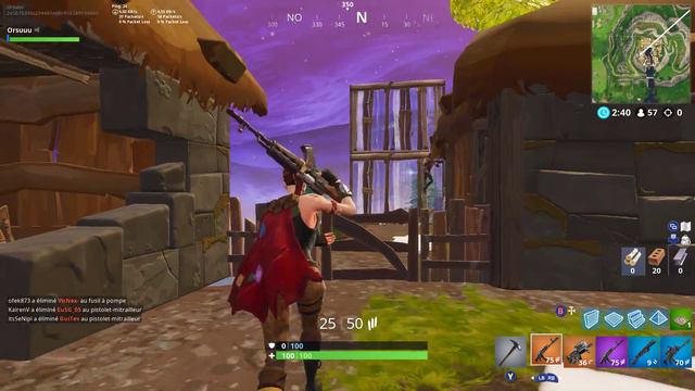 Fortnite : killed him with my feets lol смотреть онлайн