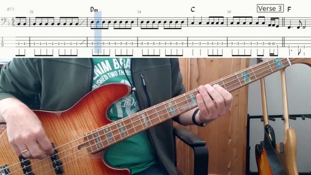 Fleetwood Mac with Gypsy. Bass Cover Tabs Score Notation Chords Transcription. Bass: John McVie смотреть онлайн