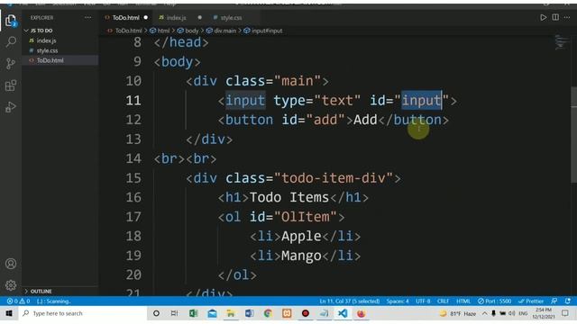 JAVASCRIPT LIVE PROJECT SIMPLE TO-DO APP bangla tutorial | part: 14| javascript todo app|js project смотреть онлайн