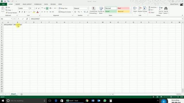 How to add prefix (0) to a number in MS Excel смотреть онлайн