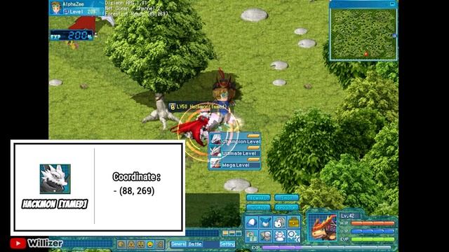 Digimon RPG - Every Rookie (Tamed) Digimons Coordinates! смотреть онлайн