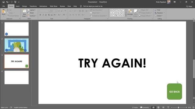 PPTips #2 || How to create an Interactive Maze Game using MS PowerPoint смотреть онлайн