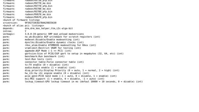 Ubuntu: radeon.dpm=1 invalid on 13.04 w/4850 смотреть онлайн