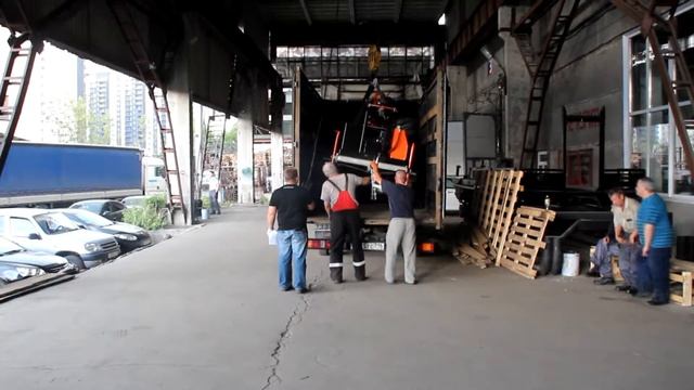 Отгрузка ГБУ 24Л в Раменское. Видео от Завода Буровой Техники смотреть онлайн