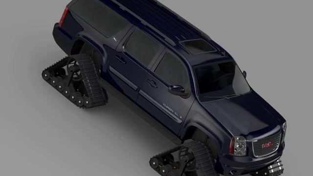3D Model of GMC Yukon XL Crawler Review смотреть онлайн