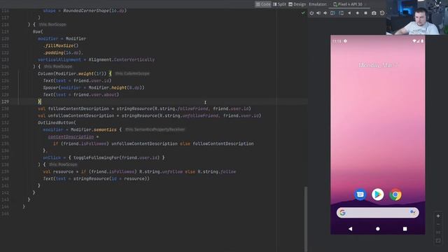 Friends App Android Client Ep44 - TDD on Android Screencast смотреть онлайн